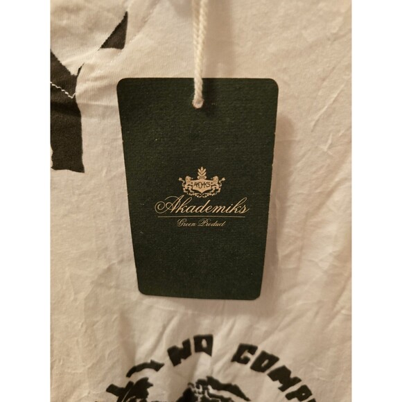 Akademiks Men's Shirt 3XL White Resist & Exist Get Some Green NWT Super Rare HTF - Picture 9 of 17